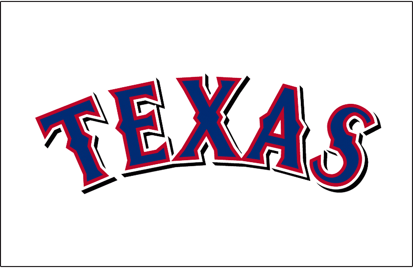 Texas Rangers 2009-2013 Jersey Logo 02 vinyl decal